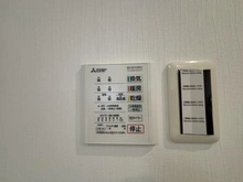 【東京都/葛飾区東新小岩】新小岩サマリヤマンション 浴室換気乾燥暖房機操作パネル