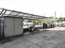 【東京都/足立区谷中】グランヴィラ綾瀬 バイク置場：別途使用料がかかります。