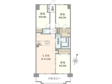 【東京都/葛飾区金町】クレストコート金町 間取り図