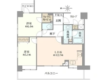 【東京都/墨田区吾妻橋】シャリエ本所吾妻橋 間取り図