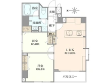 【東京都/墨田区本所】本所吾妻橋アムフラット 間取り図
