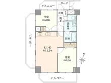 【東京都/墨田区墨田】ライオンズプラザ東向島 間取り図