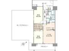 【東京都/葛飾区東新小岩】デュオシティウエスト 間取り図