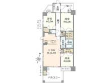 【東京都/江戸川区東小岩】グラントレゾール小岩イーストテラス 間取り図