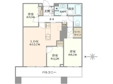 【東京都/墨田区太平】ブリリアタワー東京 間取り図
