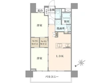【神奈川県/横浜市鶴見区鶴見中央】クリオ横濱鶴見ミッドグレイス 間取り図