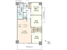 【東京都/葛飾区東新小岩】ライオンズマンション新小岩第10 間取り図