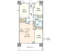 【東京都/葛飾区鎌倉】アンビシャス小岩 間取り図