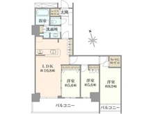 【東京都/江戸川区南小岩】アルファグランデ小岩スカイファースト 間取り図