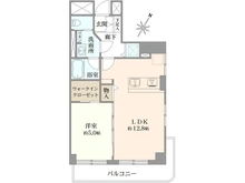 【東京都/墨田区向島】朝日言問マンション902号室 間取り図