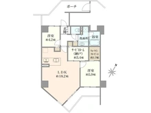 【東京都/墨田区千歳】ヴェレーナ森下リグレ 間取り図