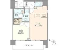 【東京都/墨田区千歳】オープンレジデンシア両国森下 間取り図