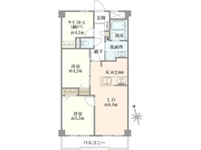 【東京都/葛飾区東金町】GSハイム第二金町 間取り図