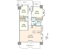 【東京都/葛飾区四つ木】ライオンズシティ四ツ木 間取り図