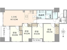 【東京都/墨田区石原】シャリエ錦糸町石原 間取り図