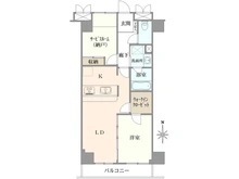 【東京都/墨田区東駒形】菱和パレス本所吾妻橋ステーションビュー 間取り図