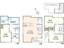 【東京都/墨田区向島】ベルメゾン向島 間取り図