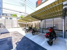 【東京都/江戸川区中央】プレミスト新小岩ルネ 駐車場：バイク置き場
