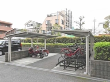 【東京都/江戸川区鹿骨】レクセルガーデン篠崎 駐輪場