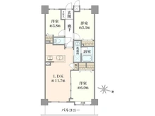【東京都/葛飾区西新小岩】ライオンズガーデン新小岩 間取り図