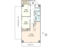 【東京都/足立区青井】ダイアパレス綾瀬  間取り図