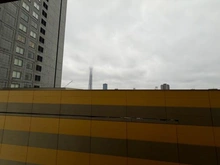 【東京都/墨田区太平】ブリリアタワー東京 眺望：バルコニーからはスカイツリーを望むことができます。