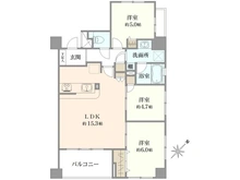 【東京都/葛飾区四つ木】シティウイングお花茶屋 間取り図