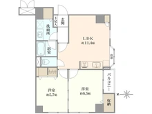 【東京都/江東区亀戸】グリーンフォレスト錦糸町　 間取り図