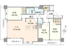 【東京都/江東区白河】藤和シティホームズ清澄庭園 間取り図