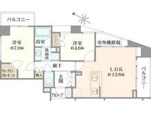 【東京都/葛飾区新小岩】アスコットパーク新小岩 間取り図