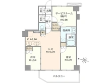 【東京都/江戸川区南小岩】サンクレイドル南小岩 間取り図