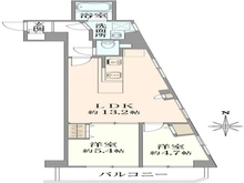 【東京都/江東区亀戸】グリーンキャピタル亀戸水神 間取り図
