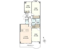 【東京都/府中市府中町】京王府中マンション 間取り図