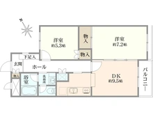 【東京都/府中市押立町】GSハイム武蔵野台 間取り図