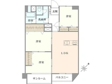 【東京都/多摩市関戸】ヴェルドミール聖蹟桜ヶ丘 間取り図