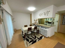 【東京都/多摩市関戸】メロディーハイム聖蹟桜ヶ丘 リビング・ダイニング：家具調度品は価格に含まれません