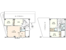 【東京都/府中市宮西町】パーク・ノヴァ府中 間取り図