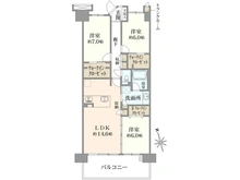 【東京都/府中市住吉町】ラヴィラ府中多摩川 間取り図