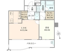 【東京都/杉並区高井戸東】パークシティ浜田山 Ⅾ棟 間取り図