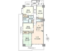 【東京都/調布市染地】フォルスコート調布染地公園 間取り図