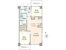 【東京都/多摩市一ノ宮】ライオンズマンション聖蹟桜ヶ丘第3 間取り図