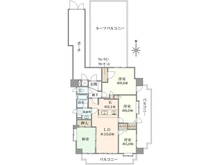 【東京都/八王子市打越町】グランシティ八王子北野 間取り図