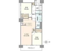 【東京都/府中市宮町】府中パーク・ホームズ 間取り図
