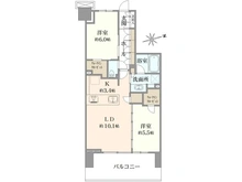 【東京都/府中市白糸台】シュロス府中武蔵野台シルクハウス 間取り図
