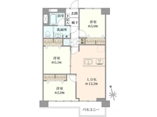【東京都/府中市住吉町】府中住吉町住宅1号棟 間取り図