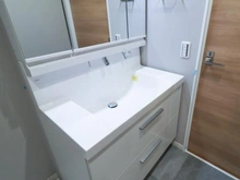 【東京都/多摩市関戸】ザ・スクエアA号棟 洗面所