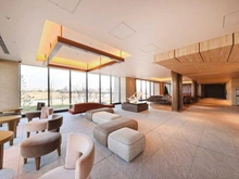 【東京都/多摩市関戸】ブリリアタワー聖蹟桜ヶ丘 ブルーミングレジデンス 共用部：エントランスラウンジ