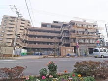 【東京都/調布市調布ケ丘】藤和シティホームズ調布ヶ丘 外観：大規模修繕中