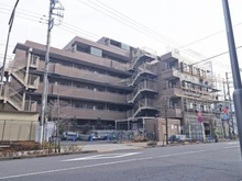 【東京都/調布市調布ケ丘】藤和シティホームズ調布ヶ丘 外観：大規模修繕中