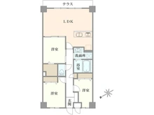 【東京都/調布市調布ケ丘】藤和シティホームズ調布ヶ丘 間取り図